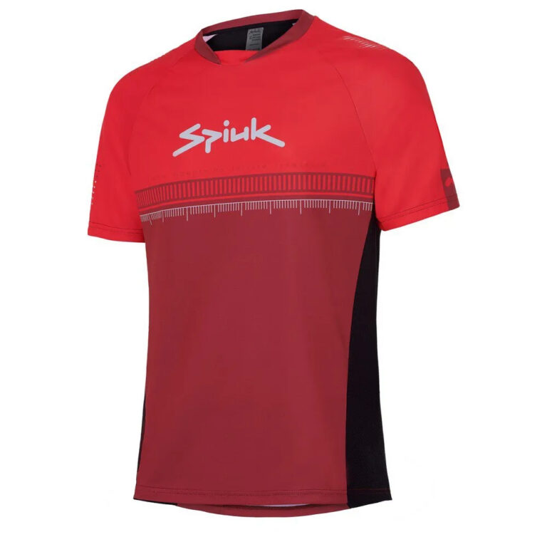 Spiuk Anatomic Short Sleeve Enduro Jersey S Red - XL Red