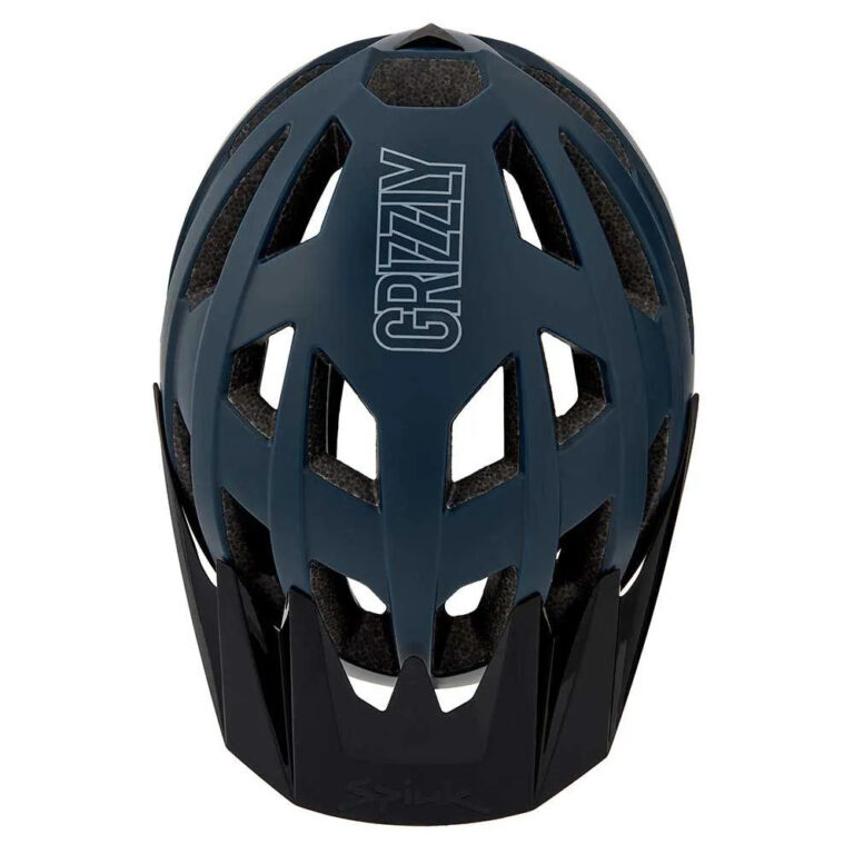 Spiuk Grizzly MTB Helmet S-M Matt Navy Blue - M-L Matt Navy Blue - Image 4