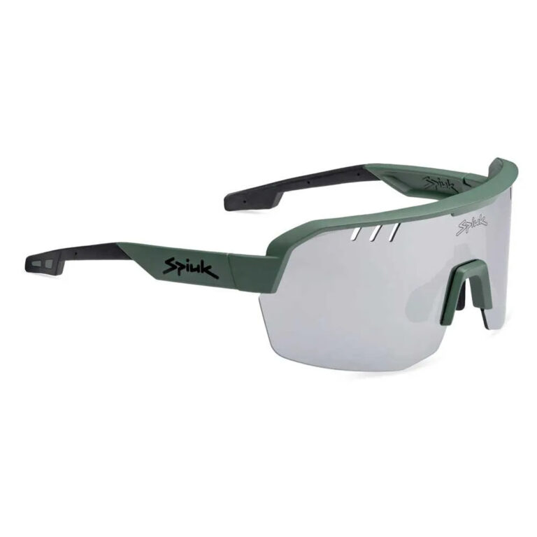 Spiuk Lyra Sunglasses Silver Mirror/CAT3 Green