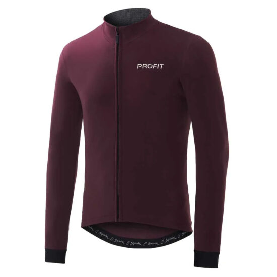 Spiuk Profit Cold&amp;amp;Rain Long Sleeve Jersey S Garnet