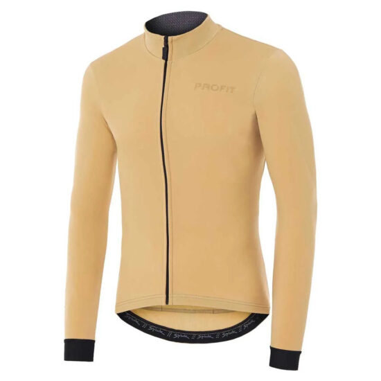 Spiuk Profit Cold&amp;amp;Rain Long Sleeve Jersey XS Cream - 2XL Cream