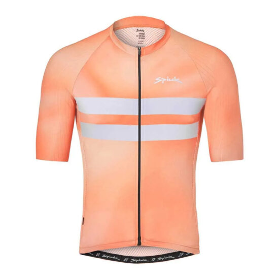 Spiuk Top Ten Short Sleeve Jersey L Orange - 2XL Orange