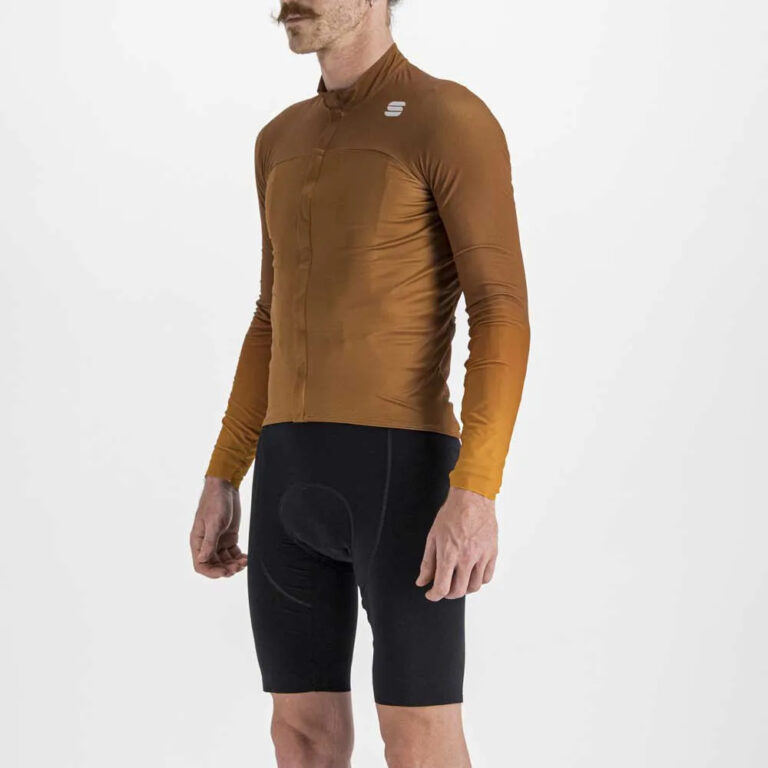 Sportful Bodyfit Pro Long Sleeve Jersey XL Brown - 2XL Brown - Image 3