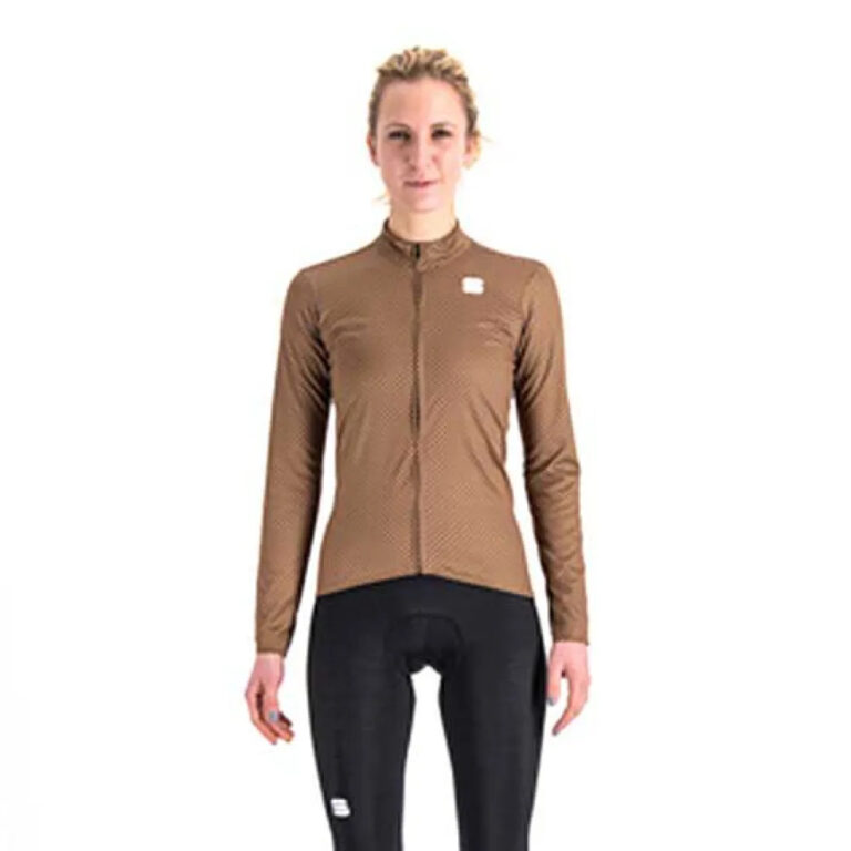 Sportful Bodyfit Pro Thermal Long Sleeve Jersey S Brown / Orange - L Brown / Orange