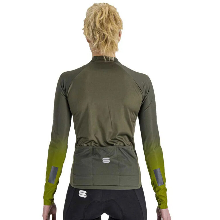 Sportful Bodyfit Pro Thermal Long Sleeve Jersey S Green - L Green - Image 2