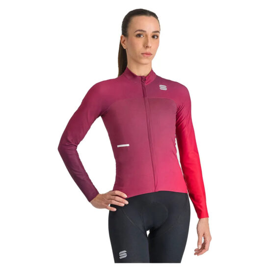 Sportful Bodyfit Pro Thermal Long Sleeve Jersey S Raspberry / Violet - M Raspberry / Violet