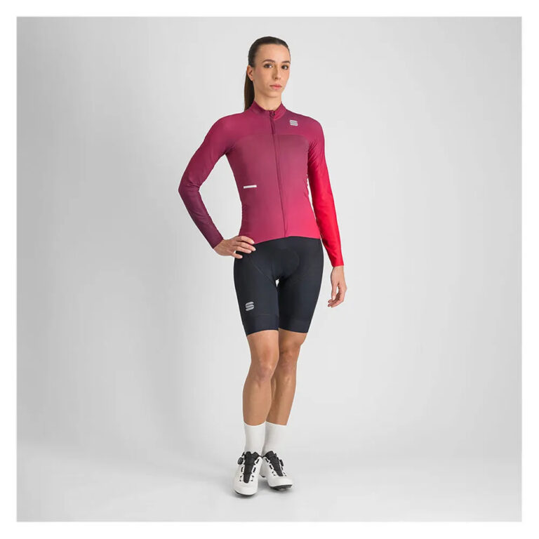 Sportful Bodyfit Pro Thermal Long Sleeve Jersey S Raspberry / Violet - M Raspberry / Violet - Image 4