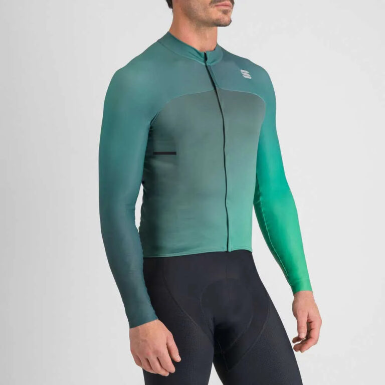 Sportful Bodyfit Pro Thermal Long Sleeve Jersey M Shrub Green - L Shrub Green - Image 3