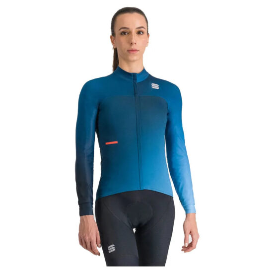 Sportful Bodyfit Pro Thermal Long Sleeve Jersey S Teal Blue