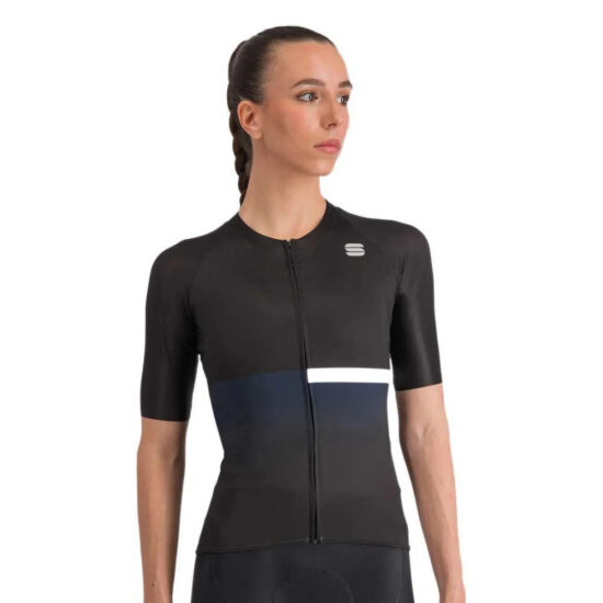 Sportful Bomber Short Sleeve Jersey S Black / White - M Black / White