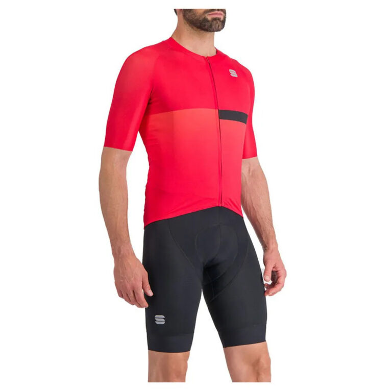 Sportful Bomber Short Sleeve Jersey M Red - XL Red