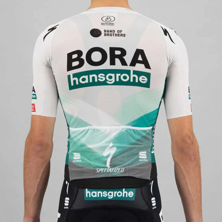 Sportful BORA-hansgrohe 2021 Bomber Short Sleeve Jersey S Green Gray - Image 4