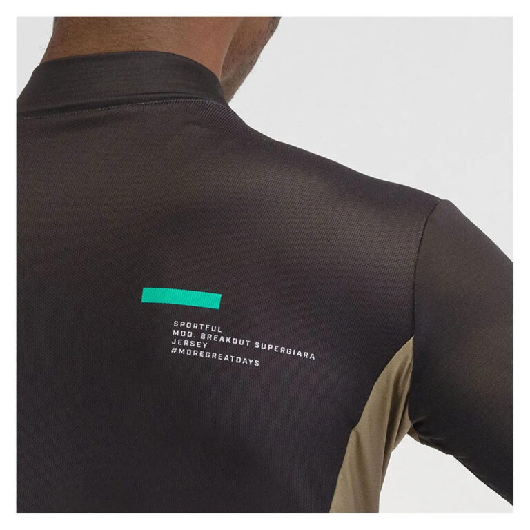 Sportful Breakout Supergiara Thermal Long Sleeve Jersey M Black / Huckleberry / Olive / Green - L Black / Huckleberry / Olive / Green - Image 4