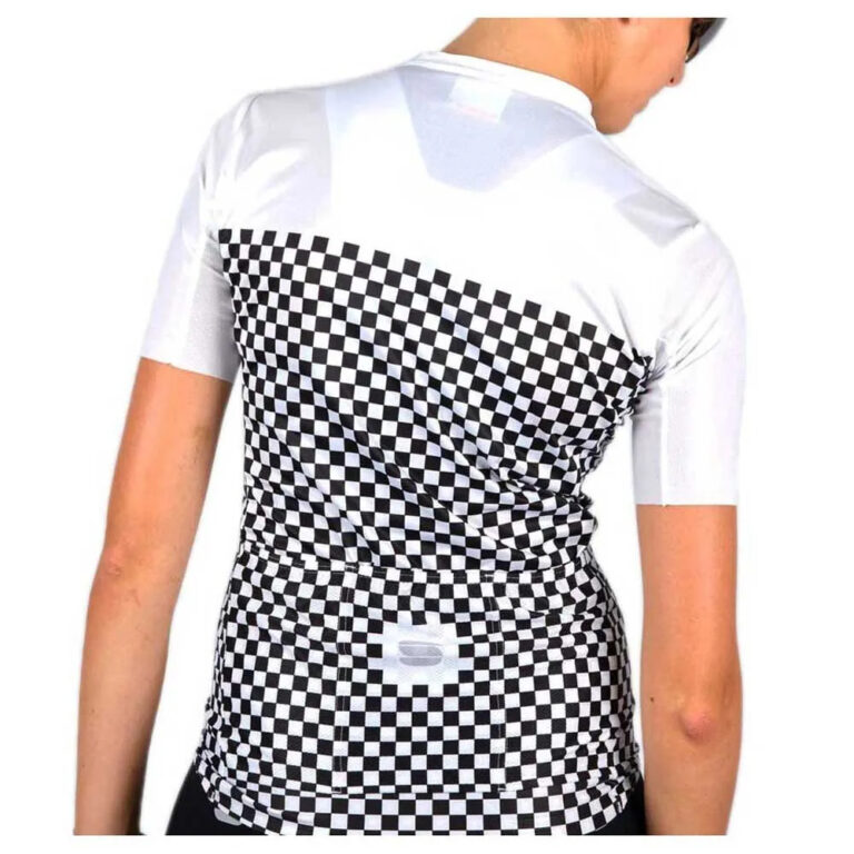 Sportful Checkmate Short Sleeve Jersey M White - L White - Image 4