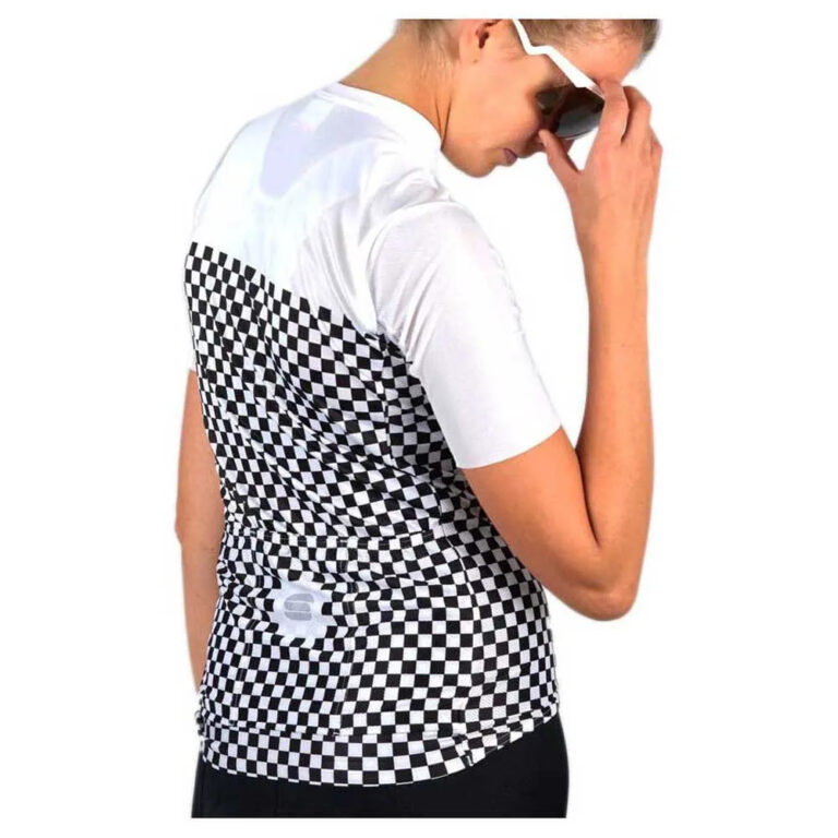 Sportful Checkmate Short Sleeve Jersey M White - L White - Image 5