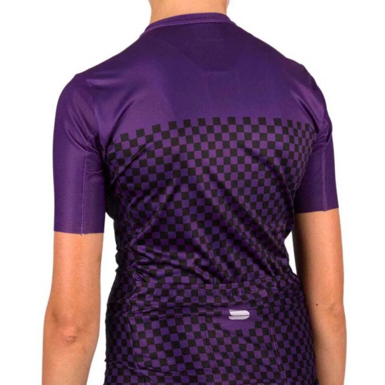 Sportful Checkmate Short Sleeve Jersey XS Violet - M Violet - Image 5