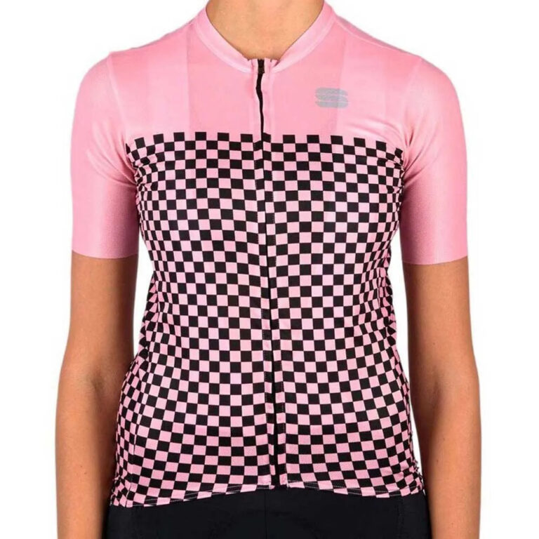 Sportful Checkmate Short Sleeve Jersey M Pink