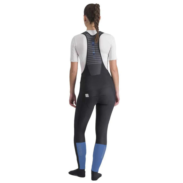 Sportful Classic Bib Tights S Black Blue Denim - Image 2