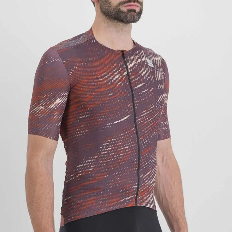 Sportful Cliff Supergiara Short Sleeve Jersey M Hucklberry - 3XL Hucklberry - Image 3