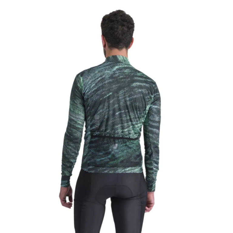 Sportful Cliff Supergiara Thermal Long Sleeve Jersey L Scarab Green - 2XL Scarab Green - Image 2