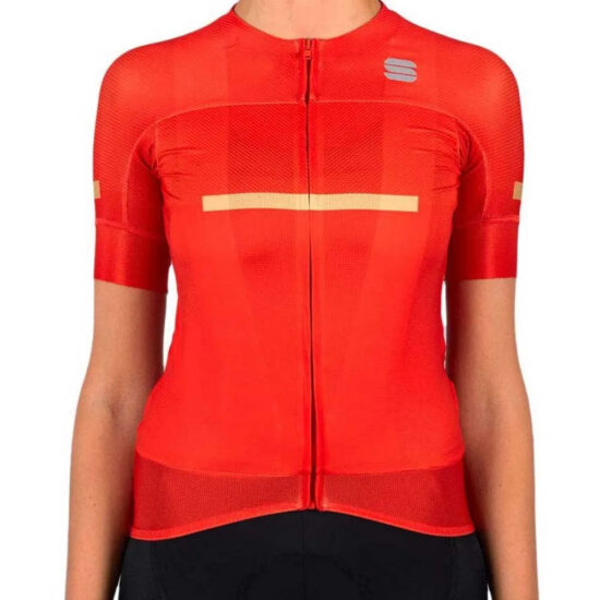 Sportful Evo Short Sleeve Jersey L Red Fire - XL Red Fire