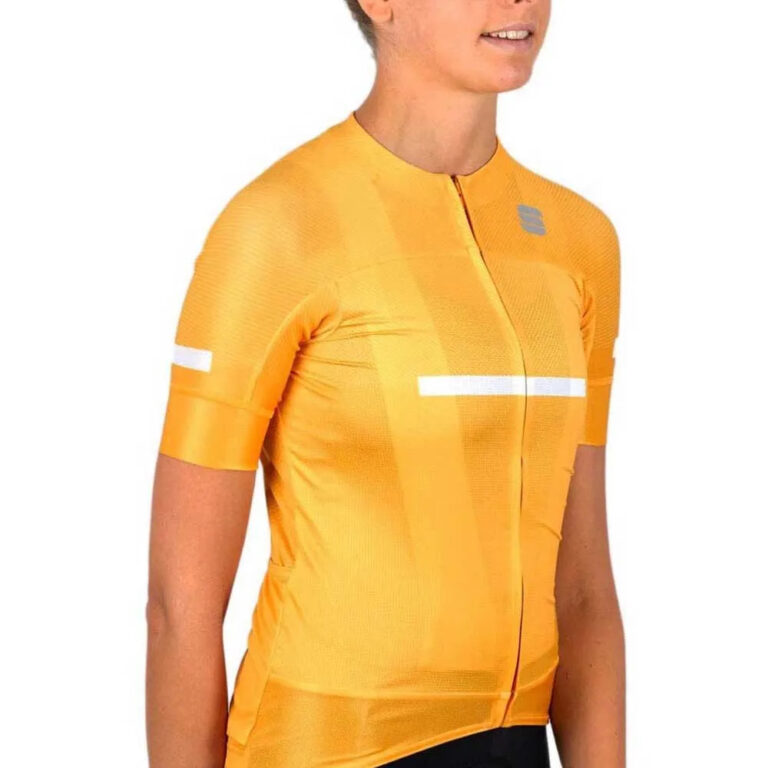 Sportful Evo Short Sleeve Jersey M Yellow - Image 3