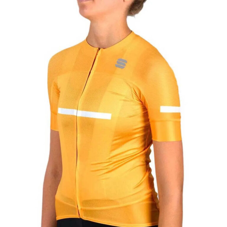 Sportful Evo Short Sleeve Jersey M Yellow - Image 4