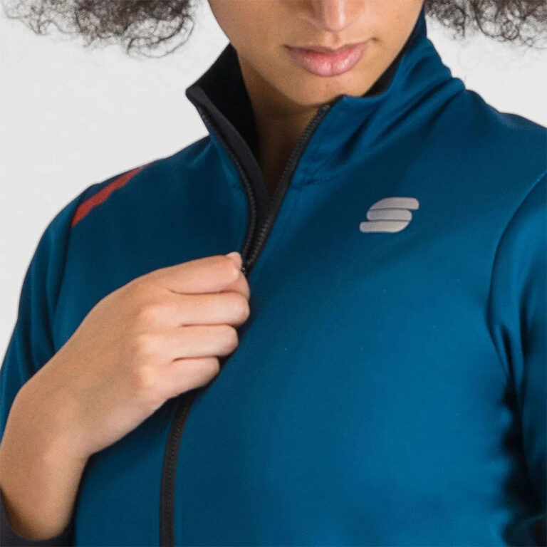 Sportful Fiandre Jacket XS Teal Blue / Blue - 2XL Teal Blue / Blue - Image 4