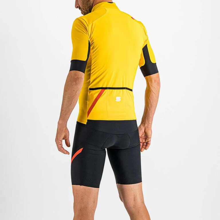 Sportful Fiandre Light No Rain Short Sleeve Jacket L Yellow - 3XL Yellow - Image 4