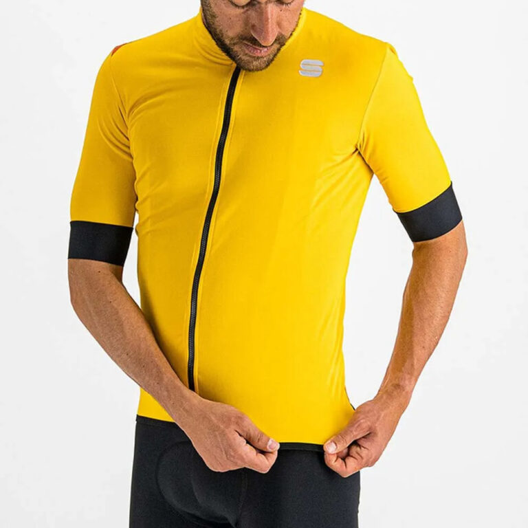 Sportful Fiandre Light No Rain Short Sleeve Jacket L Yellow - 3XL Yellow - Image 5