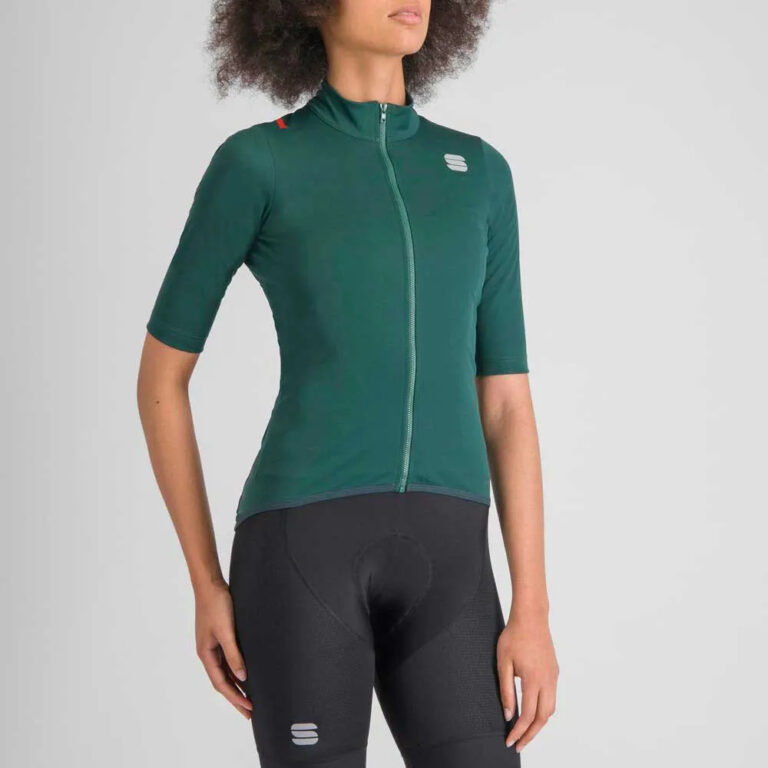 Sportful Fiandre Light Short Sleeve Jacket XS Shrub Green - 2XL Shrub Green - Image 3