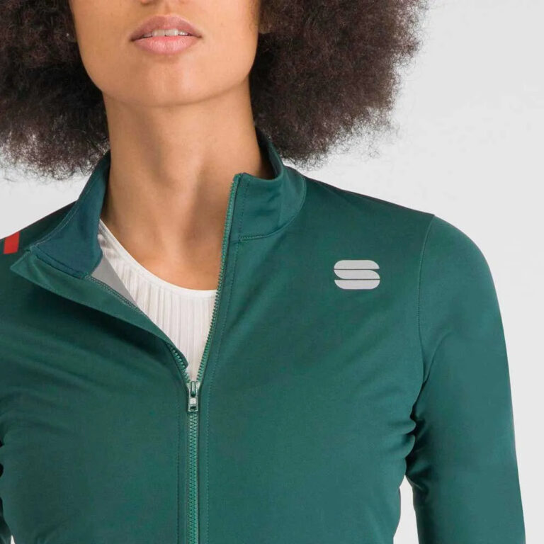 Sportful Fiandre Light Short Sleeve Jacket XS Shrub Green - 2XL Shrub Green - Image 6