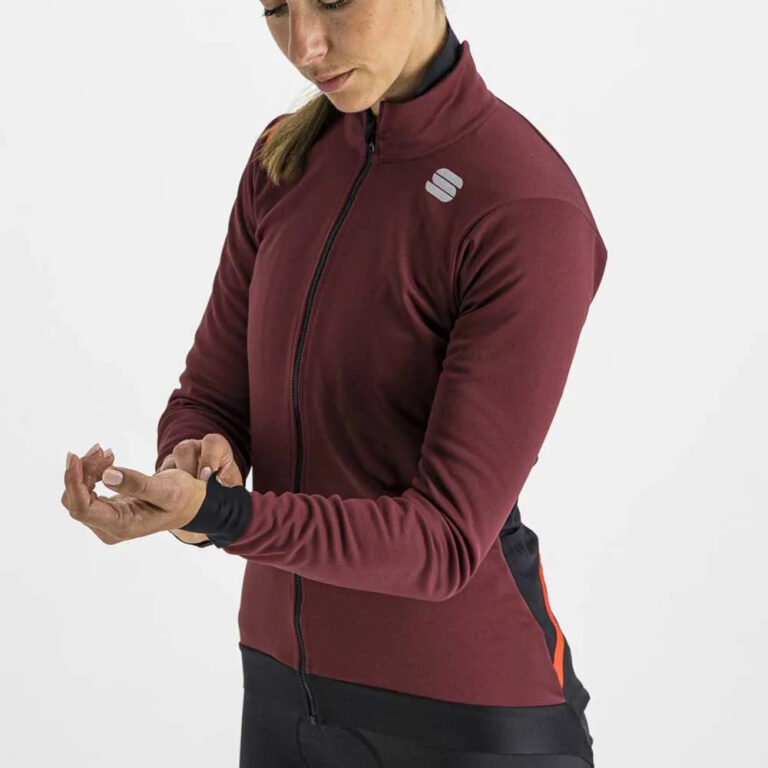 Sportful Fiandre Medium Jacket XS Red Wine - 2XL Red Wine - Image 5