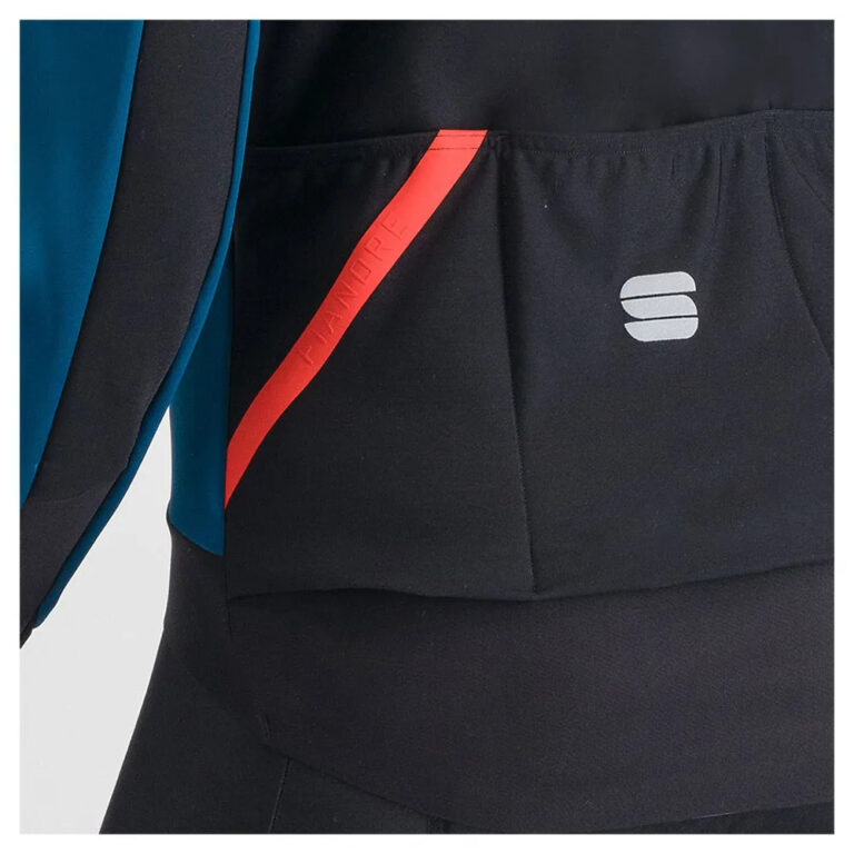 Sportful Fiandre Medium Jacket XS Teal Blue - 2XL Teal Blue - Image 3