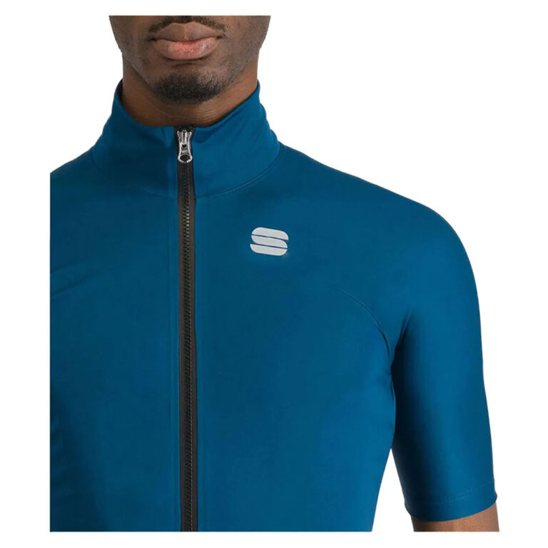 Sportful Fiandre Pro 2 Short Sleeve Jacket S Teal Blue - 3XL Teal Blue - Image 3