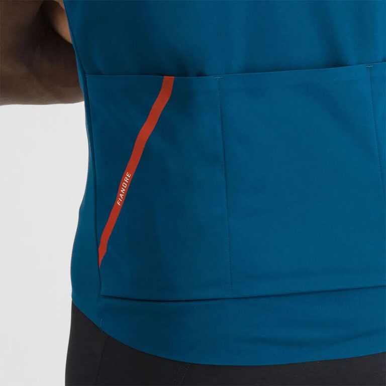 Sportful Fiandre Pro 2 Short Sleeve Jacket S Teal Blue - 3XL Teal Blue - Image 4