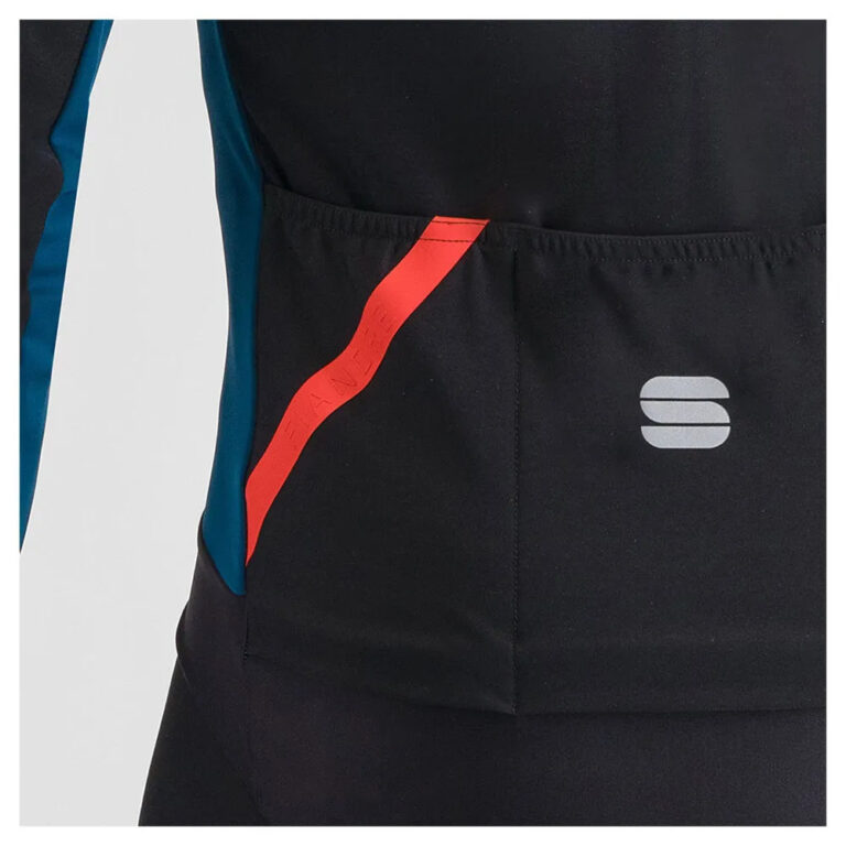 Sportful Fiandre Pro Medium Jacket S Teal Blue - 3XL Teal Blue - Image 3