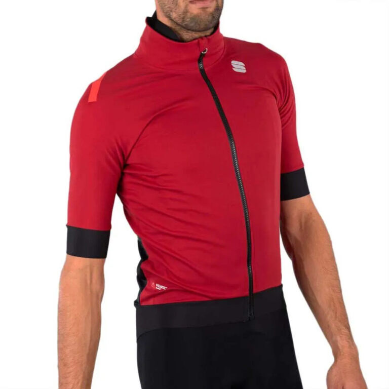 Sportful Fiandre Pro Short Sleeve Jacket S Red Rumba - 3XL Red Rumba - Image 3