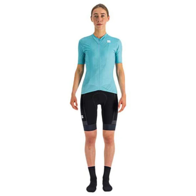 Sportful Flare Short Sleeve Jersey XS Juniper Blue - M Juniper Blue