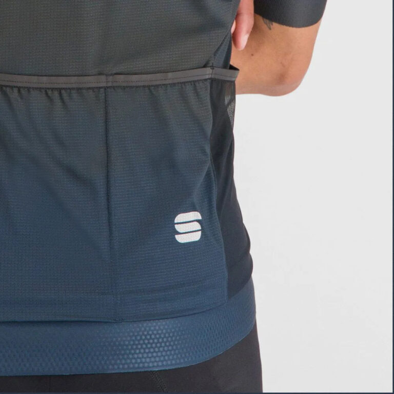 Sportful Flow Supergiara Short Sleeve Jersey M Black - 3XL Black - Image 2