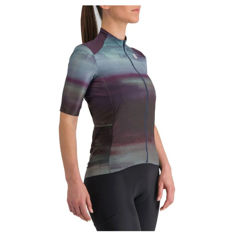 Sportful Flow Supergiara Short Sleeve Jersey S Galaxy Blue / Violet - L Galaxy Blue / Violet