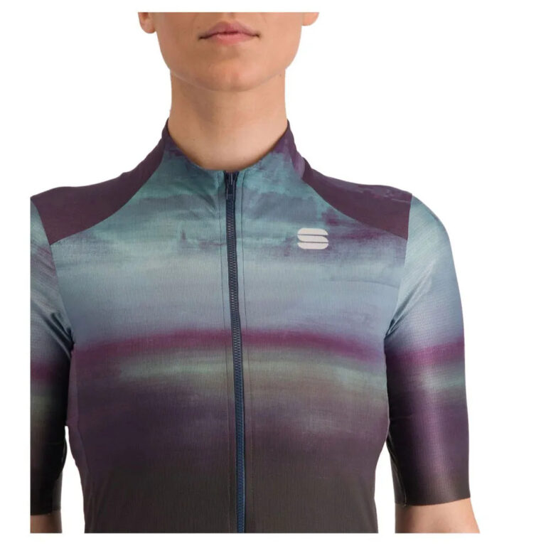 Sportful Flow Supergiara Short Sleeve Jersey S Galaxy Blue / Violet - L Galaxy Blue / Violet - Image 2