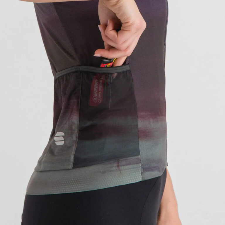 Sportful Flow Supergiara Short Sleeve Jersey S Galaxy Blue / Violet - L Galaxy Blue / Violet - Image 4