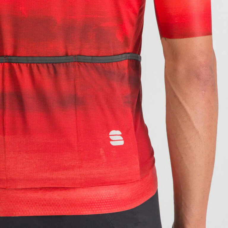 Sportful Flow Supergiara Short Sleeve Jersey M Red - XL Red - Image 2