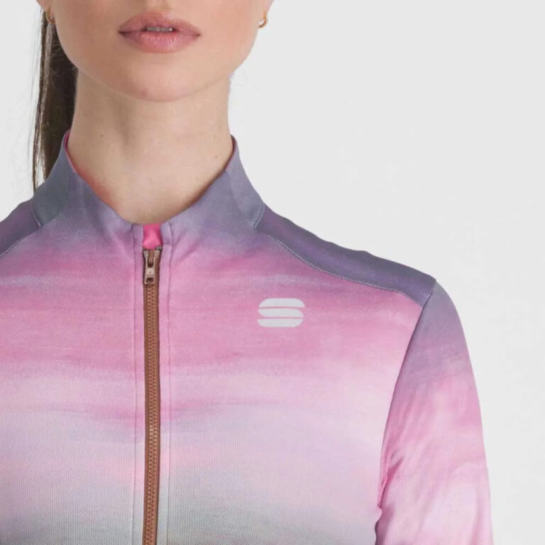 Sportful Flow Supergiara Thermal Long Sleeve Jersey S Cayenna Red Pink - L Cayenna Red Pink - Image 4