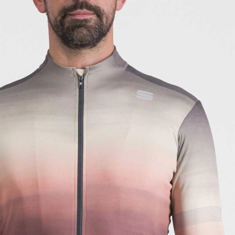 Sportful Flow Supergiara Thermal Long Sleeve Jersey S Dusty Red Olive Green - 2XL Dusty Red Olive Green - Image 4