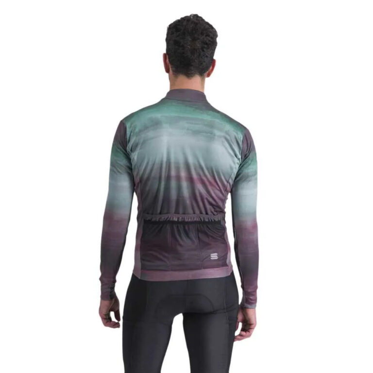 Sportful Flow Supergiara Thermal Long Sleeve Jersey M Huckleberry Shrub Green - XL Huckleberry Shrub Green - Image 2