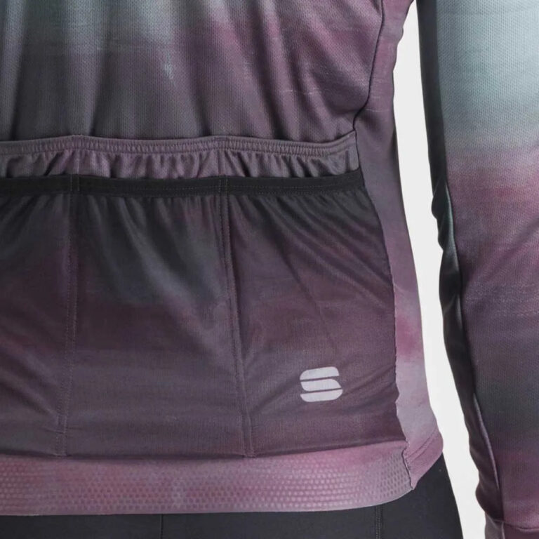 Sportful Flow Supergiara Thermal Long Sleeve Jersey M Huckleberry Shrub Green - XL Huckleberry Shrub Green - Image 5