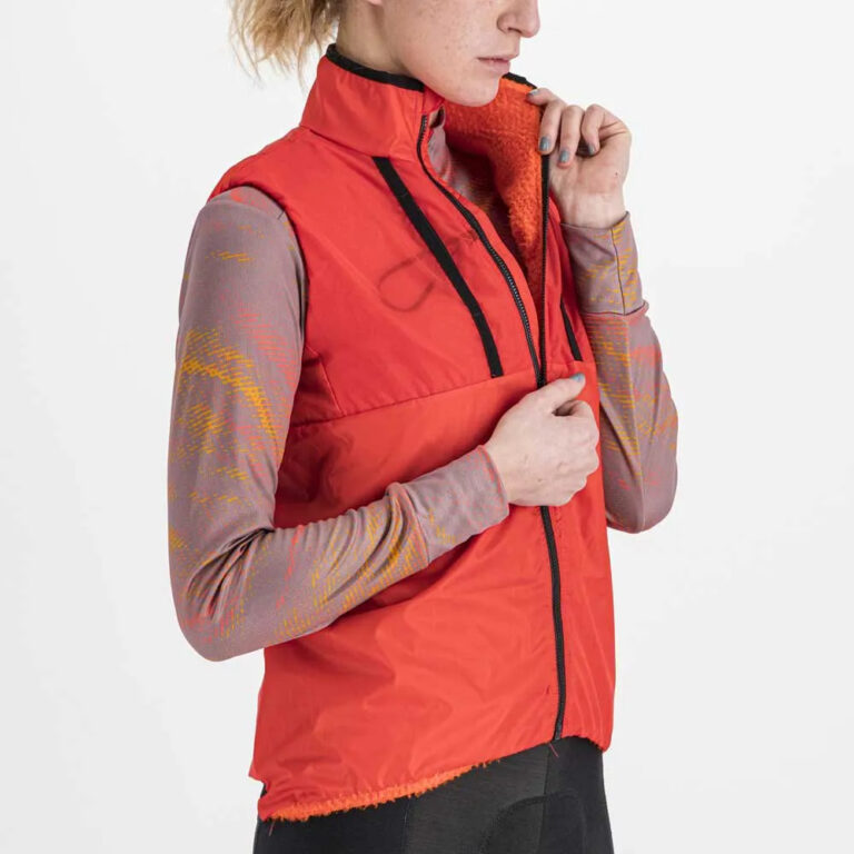 Sportful Giara Layer Gilet XS Orange - 2XL Orange - Image 3