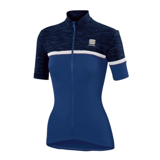 Sportful Giara Short Sleeve Jersey S Blue Twilight / White